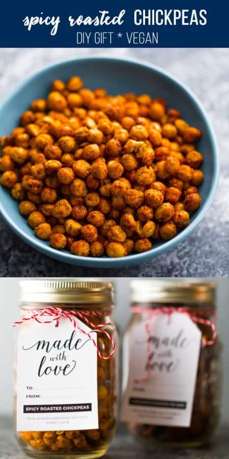 spicy roasted chickpeas