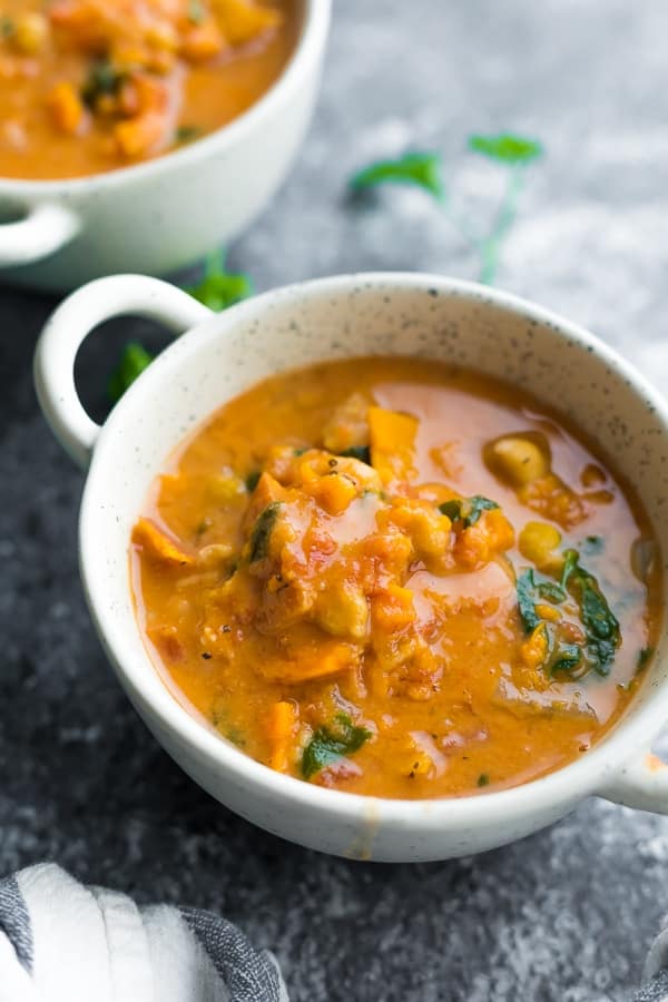 Vegan Slow Cooker Peanut Stew (Maafe-Inspired) | Sweet Peas and Saffron