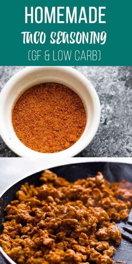 homemade taco seasoning (gf, low carb)