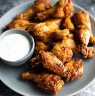 Air Fryer Chicken Wings - Sweet Peas and Saffron