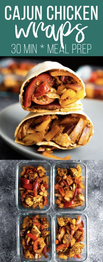 cajun chicken wrap recipe