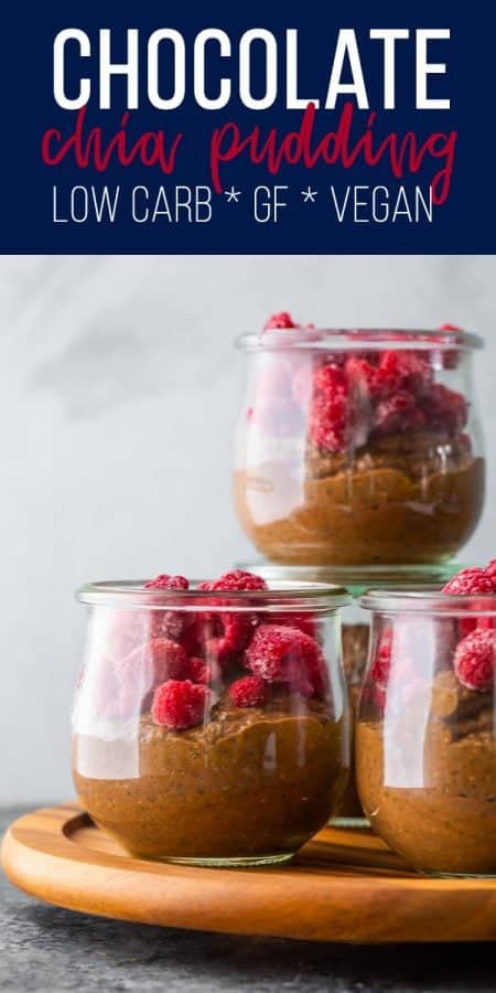 chocolate chia pudding