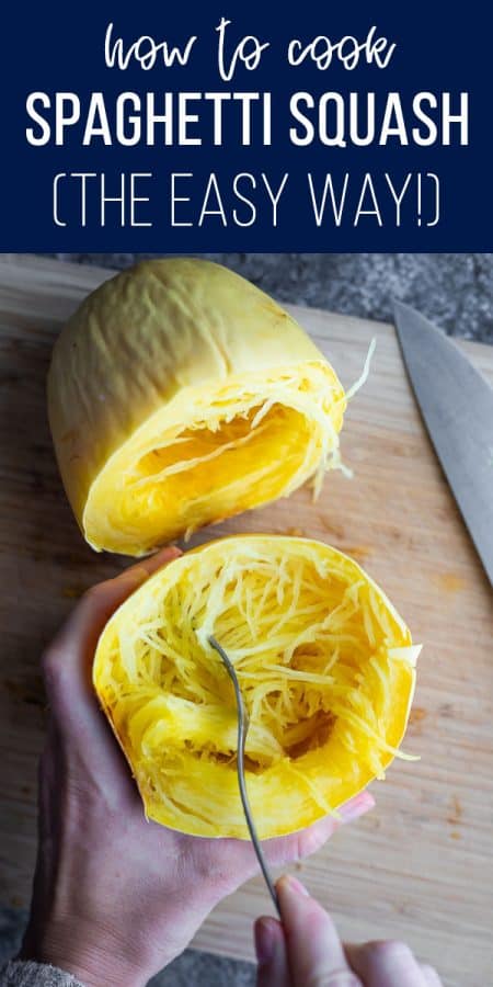 how to cook spaghetti squash (the easy way!)