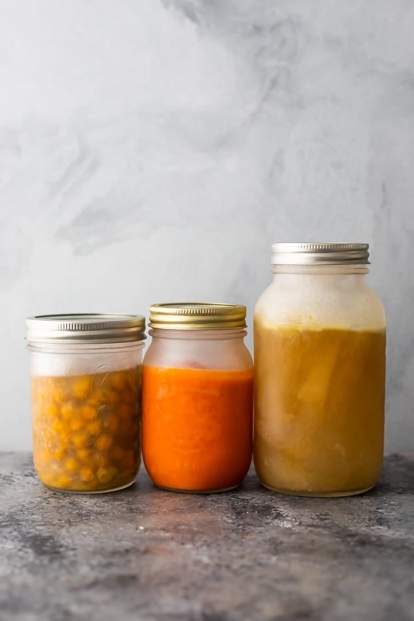jars as a Plastic-Free Freezer Storage Idea