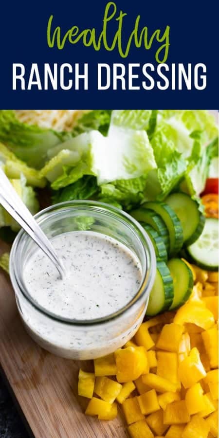 healthy homemade ranch dressing