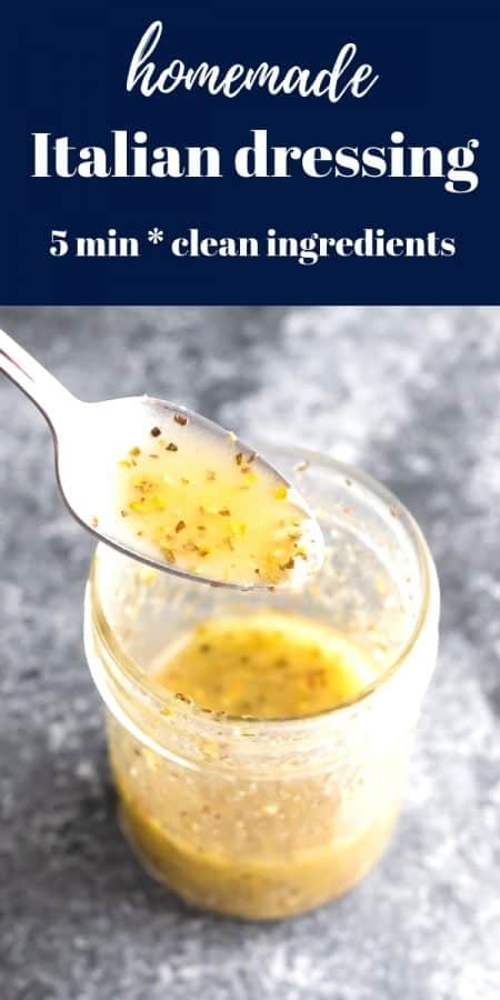 homemade italian dressing recipe