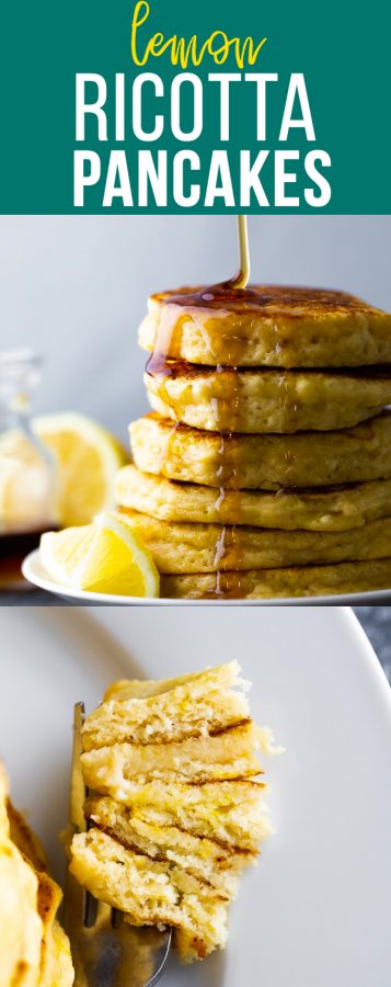 lemon ricotta pancakes