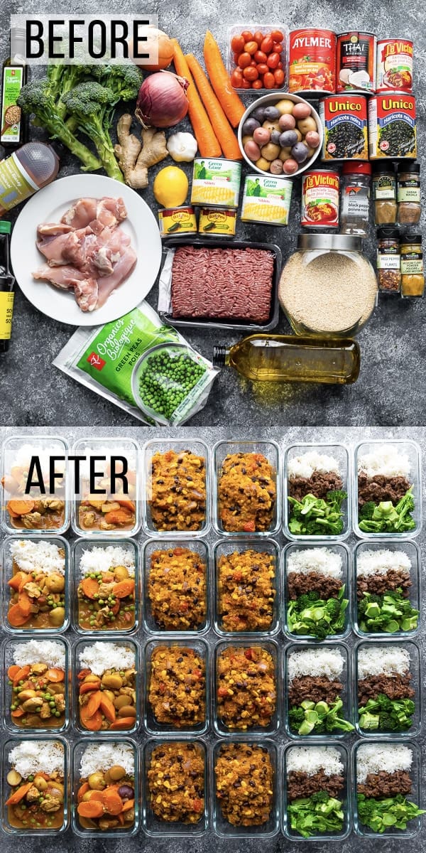 ❄️ MONTHLY FREEZER MEAL PREP, EASY FREEZER MEALS