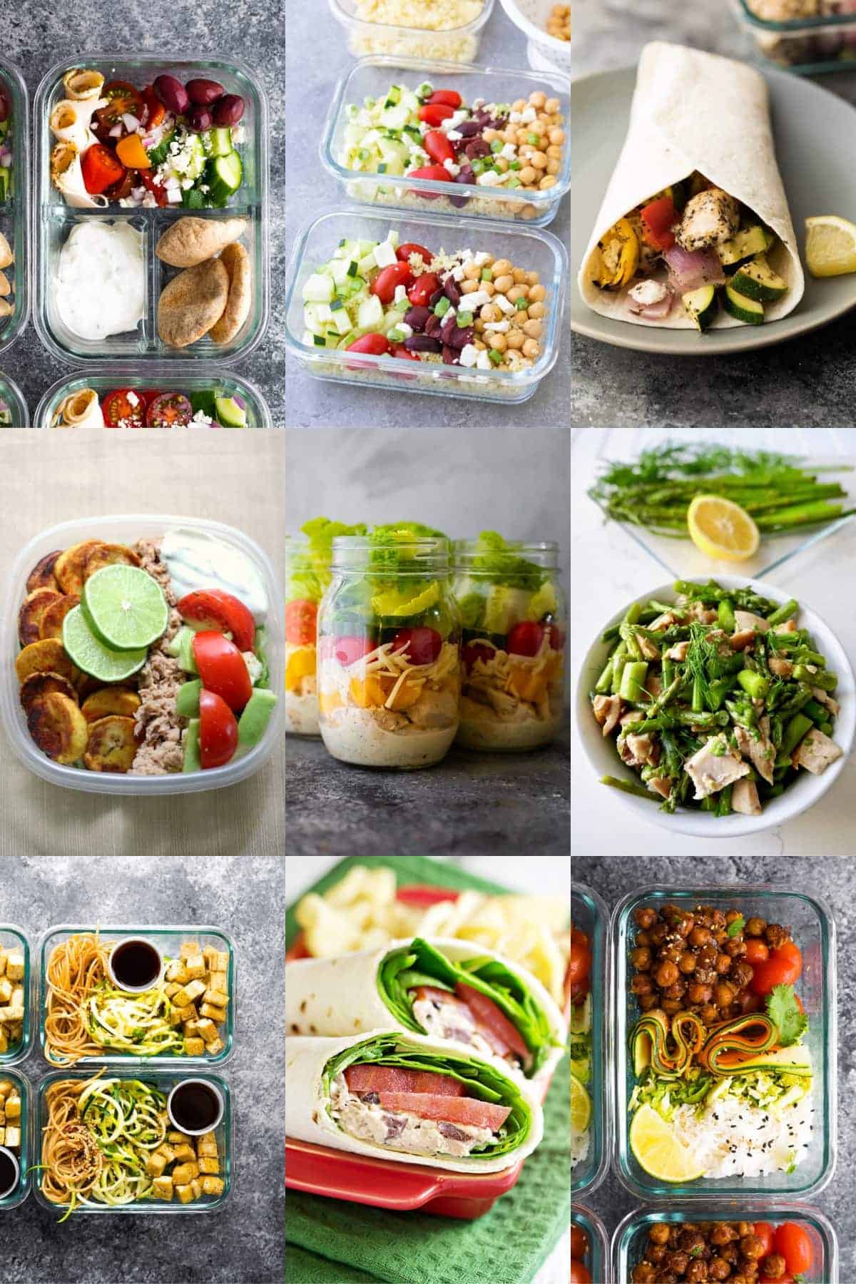 36+ Cold Lunch Ideas You Can Meal Prep | Sweet Peas and Saffron