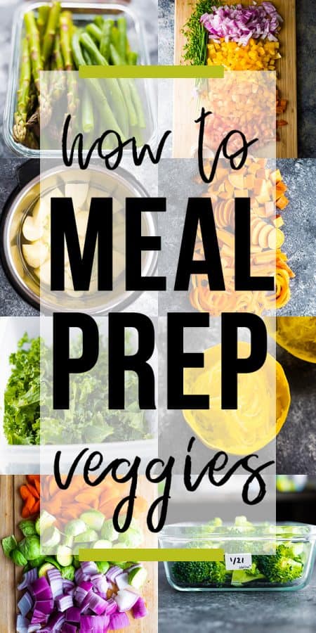 how to meal prep vegetables