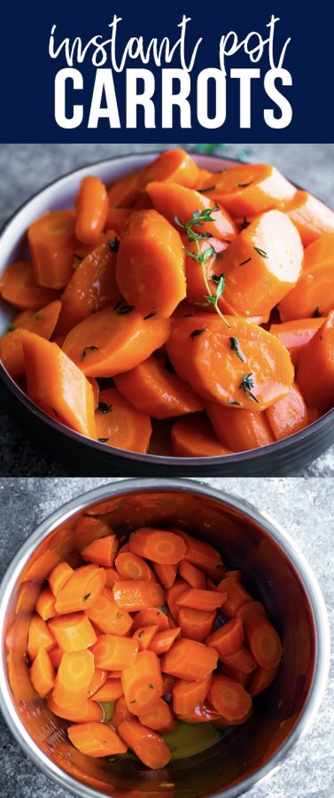 instant pot carrots with honey glaze