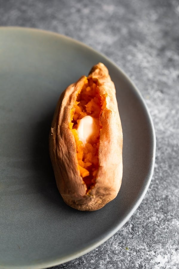 How to Cook a Sweet Potato in the Microwave | Sweet Peas ...