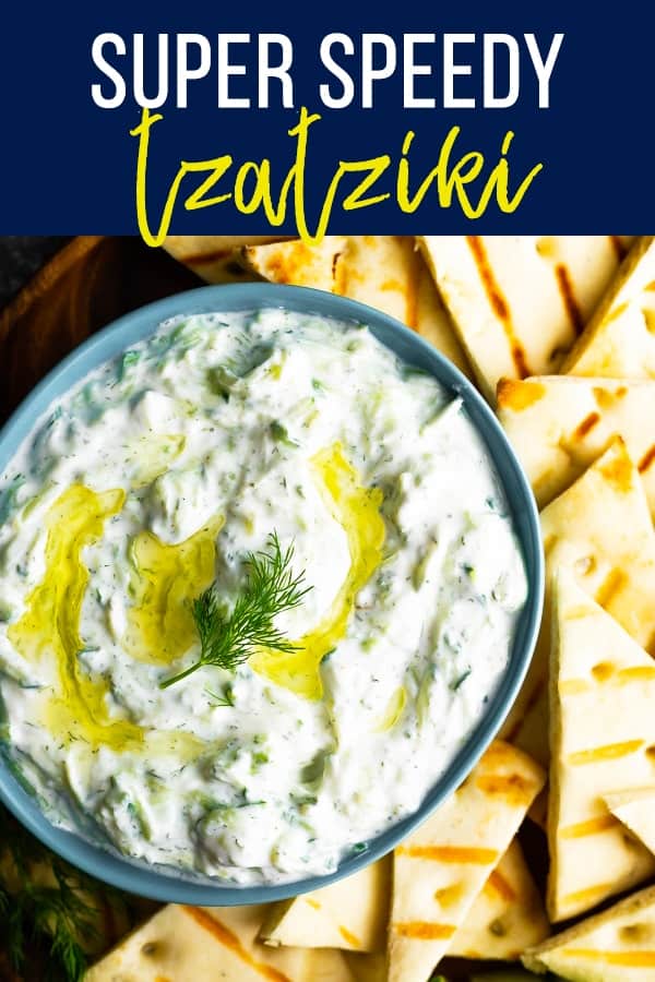 super speedy tzatziki sauce
