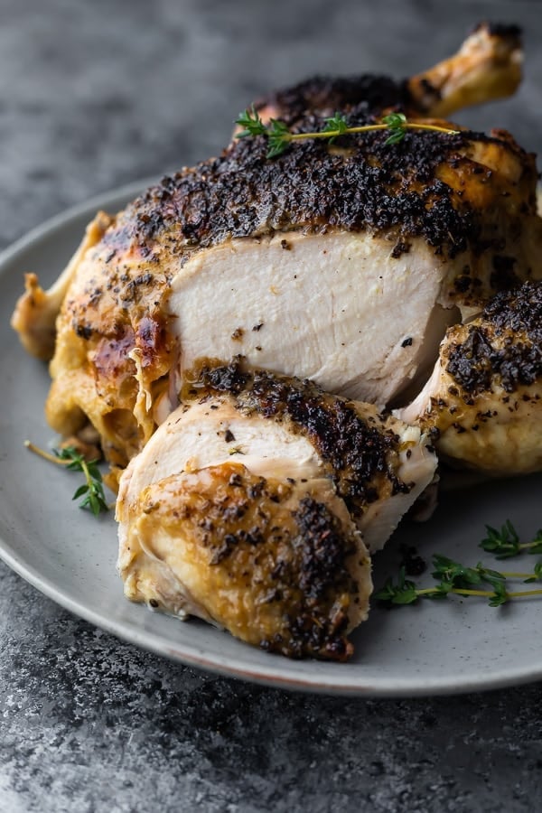 whole chicken cooked and sliced from instant pot whole chicken recipe
