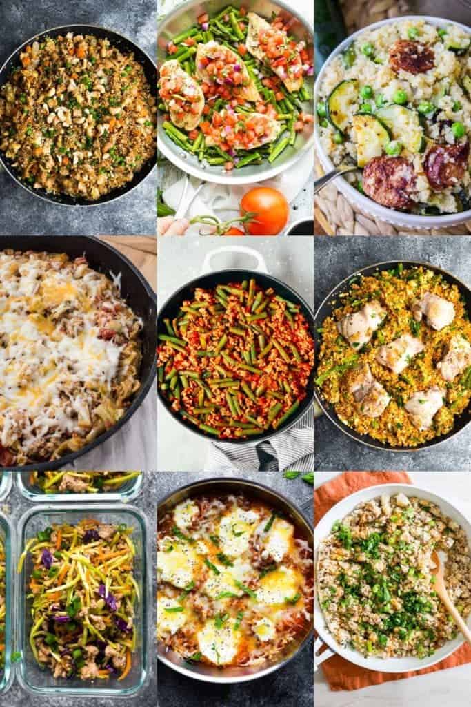19 Healthy Skillet Dinners (One Pan)