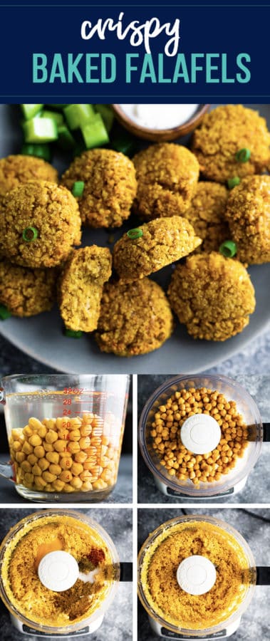 crispy baked falafel recipe