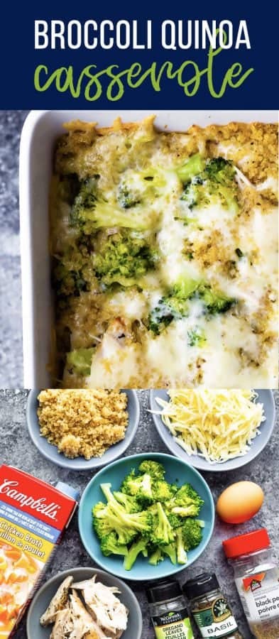 broccoli quinoa casserole
