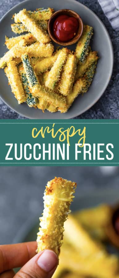 crispy baked zucchini fries