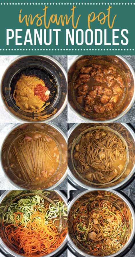 spicy instant pot peanut noodles