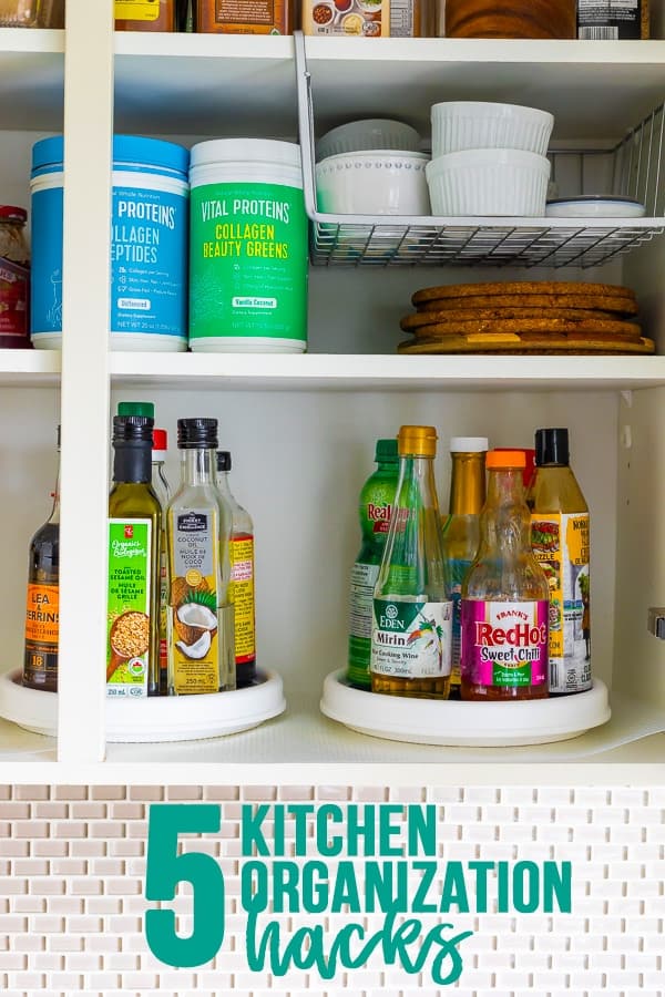 5 Kitchen Organization Tips - Sweet Peas and Saffron