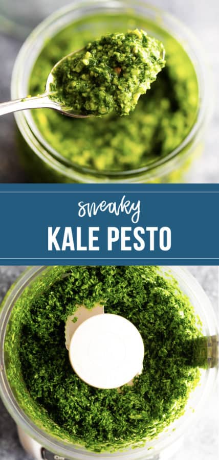 sneaky kale pesto