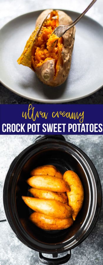 ultra creamy crock pot sweet potatoes