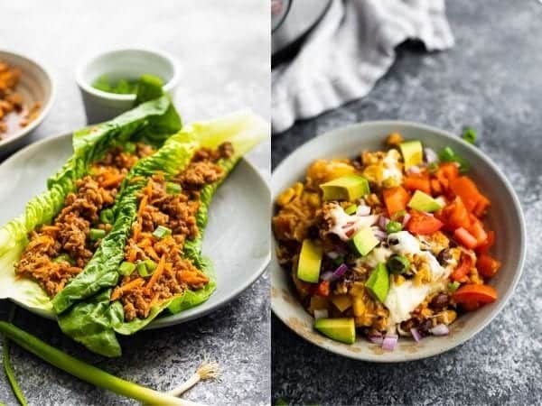 image de collage de Repas au congélateur Instant Pot