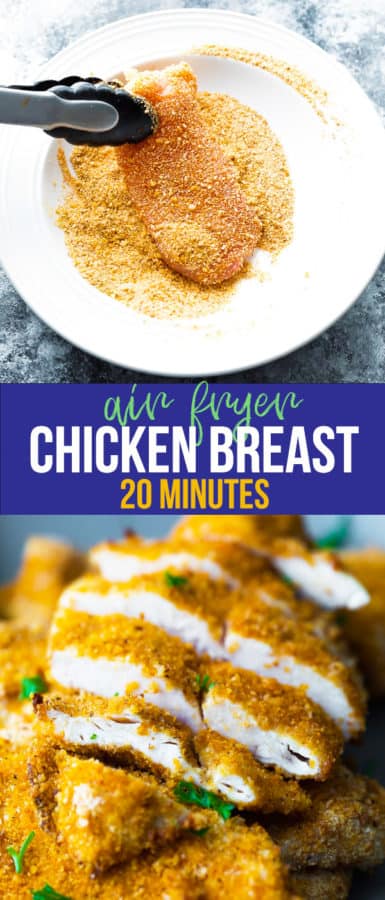 20 minute air fryer chicken breast