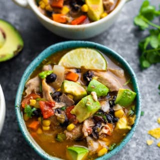 Crockpot Slow Cooker Mexican Chicken Stew
