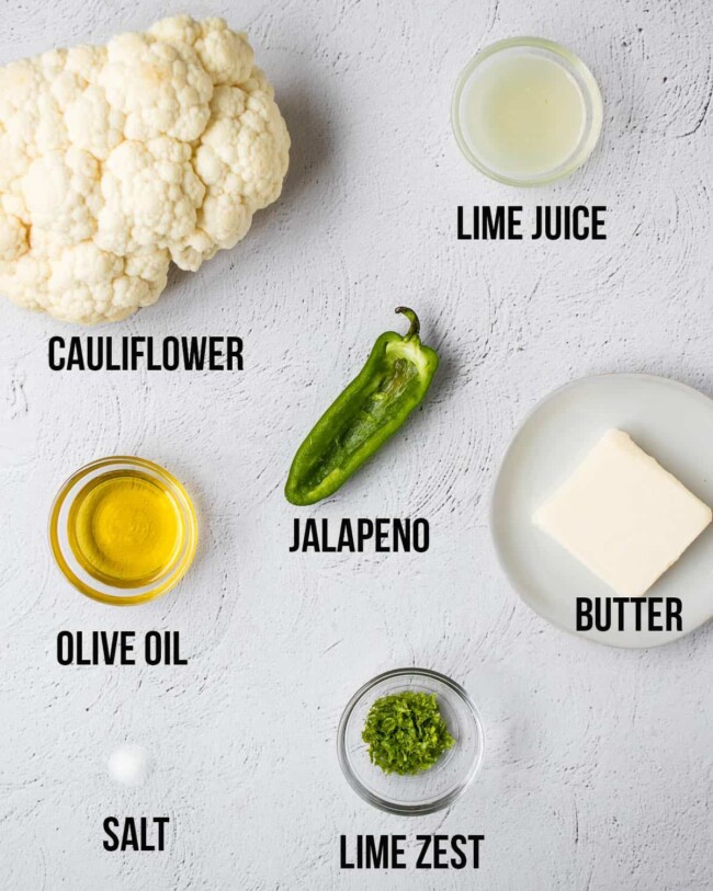 Grilled Cauliflower with Jalapeño Lime Butter