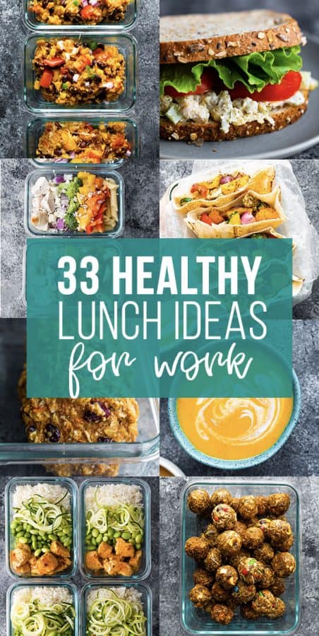 33 Healthy Lunch Ideas For Work | Sweet Peas & Saffron