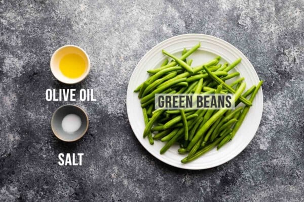 ingredients required to make air fryer green beans