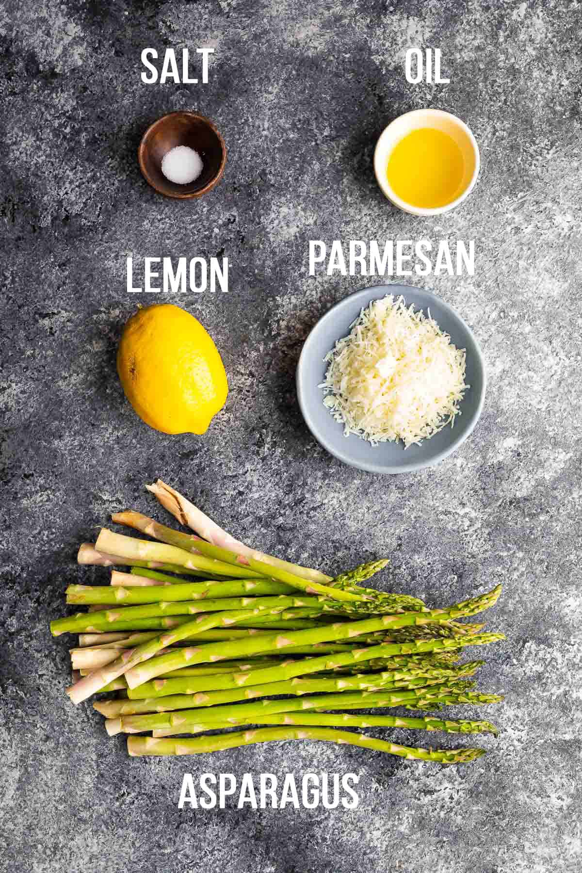 ingredients required for air fryer asparagus