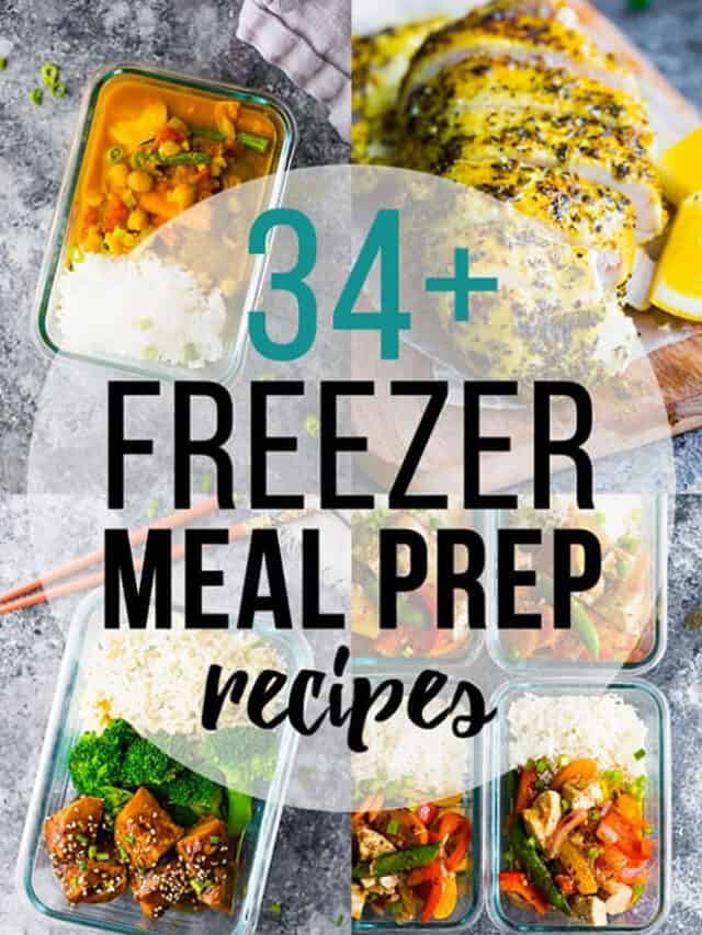 34 Ideas for Healthy Meal Prep