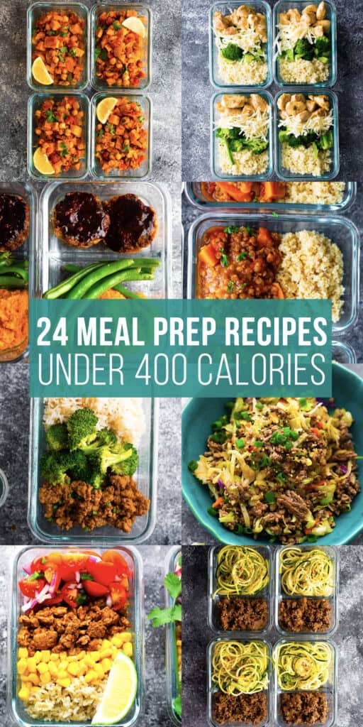 Meal Prep Lunch Recipes Under 400 Calories - Sweet Peas and Saffron