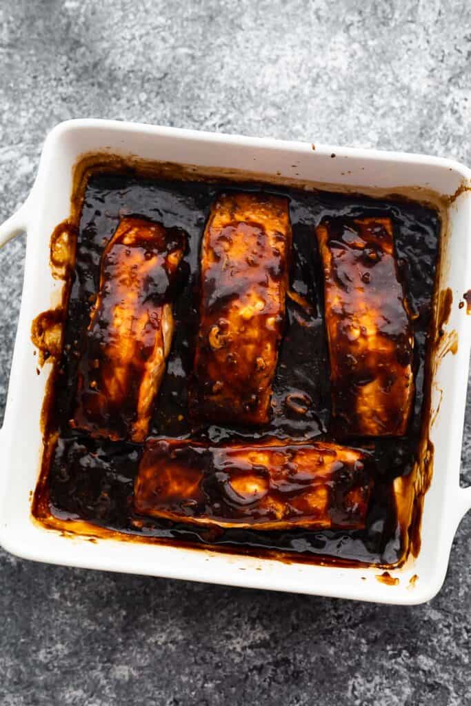 Teriyaki Salmon Glaze (25 minutes) - Sweet Peas and Saffron