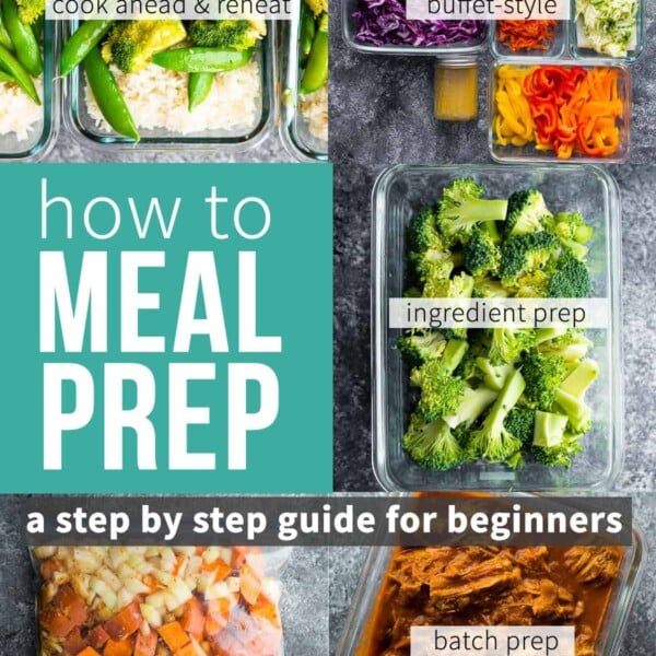 How to Meal Prep- a Beginner's Guide - Sweet Peas and Saffron