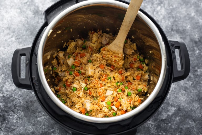 Instant Pot Fried Rice (quick + easy!) - Sweet Peas and Saffron