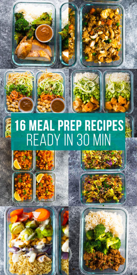 30 Minute Meal Prep Recipes - Sweet Peas and Saffron
