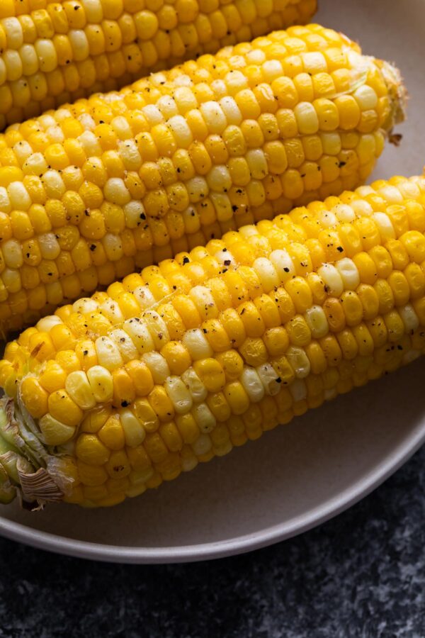 Air Fryer Corn on the Cob - Sweet Peas and Saffron