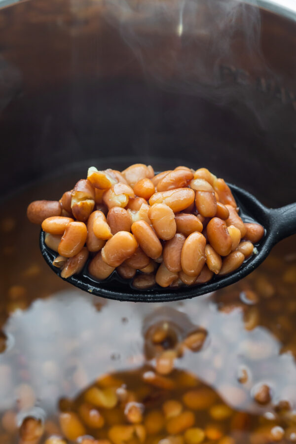 Perfect Instant Pot Pinto Beans (no soak) - Sweet Peas and Saffron