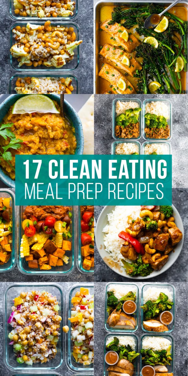 17 Clean Eating Meal Prep Ideas - Sweet Peas and Saffron