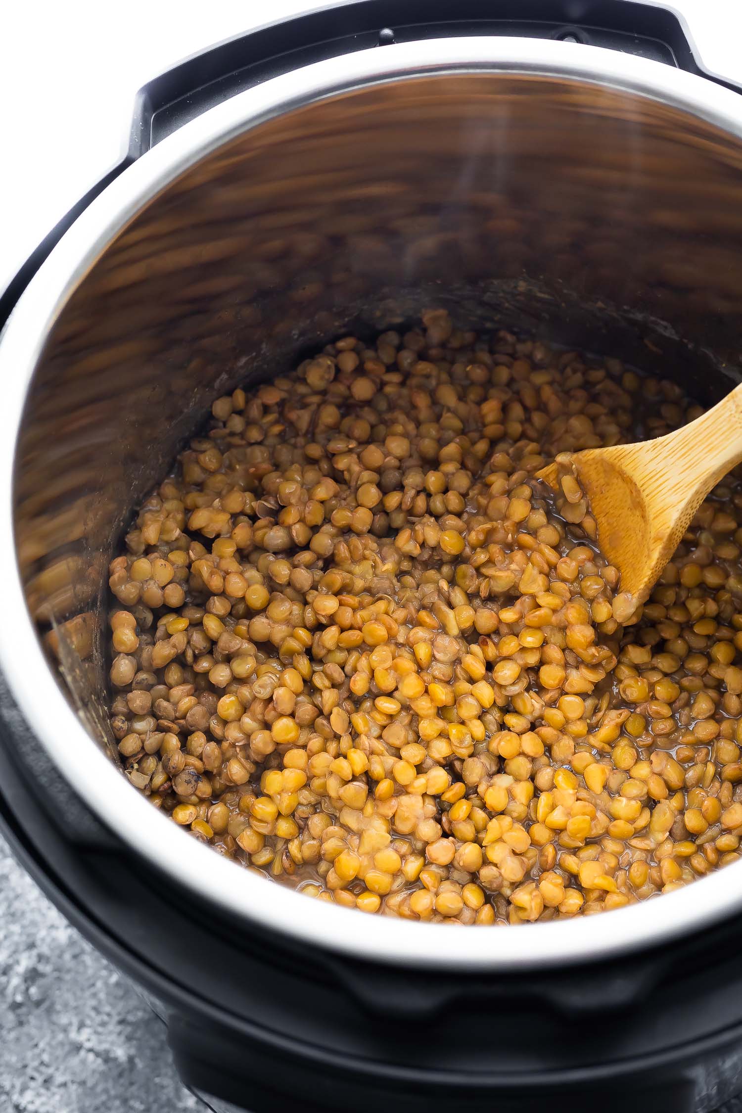 Instant pot discount lentils cooking time