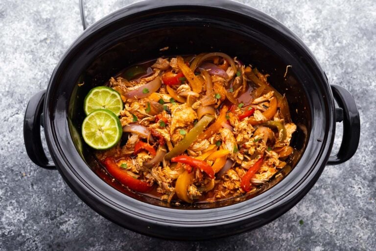 Crockpot Chicken Fajitas Sweet Peas and Saffron
