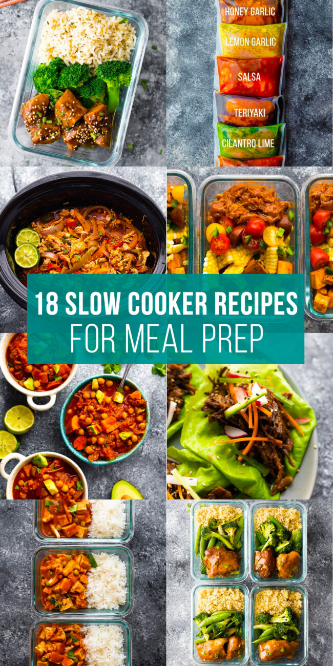 18 Slow Cooker Meal Prep Recipes - Sweet Peas And Saffron