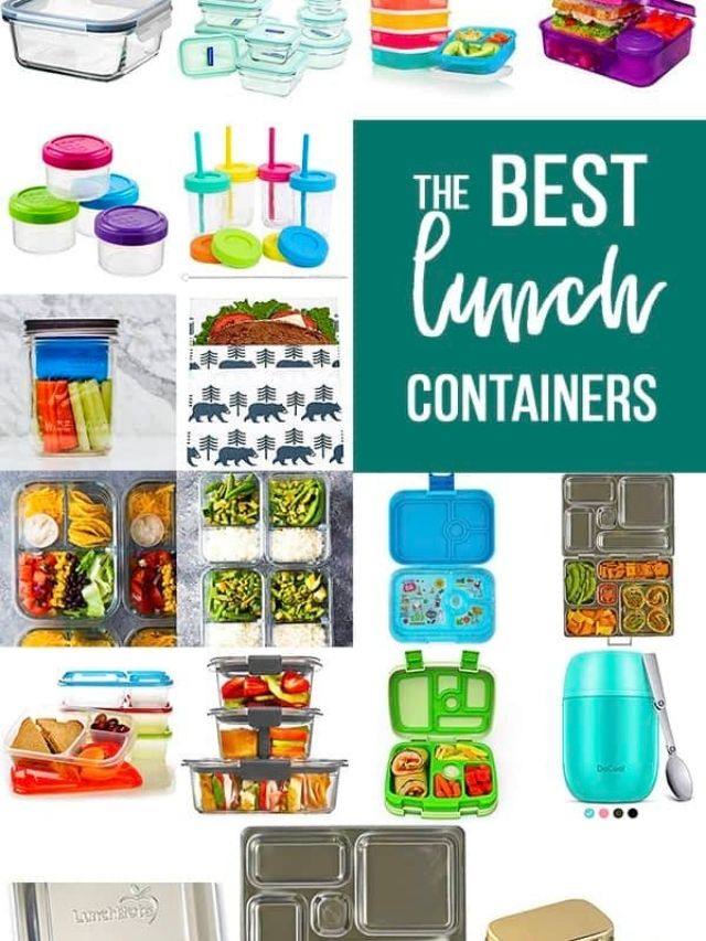 Best Lunch Containers for Meal Prep - Sweet Peas and Saffron