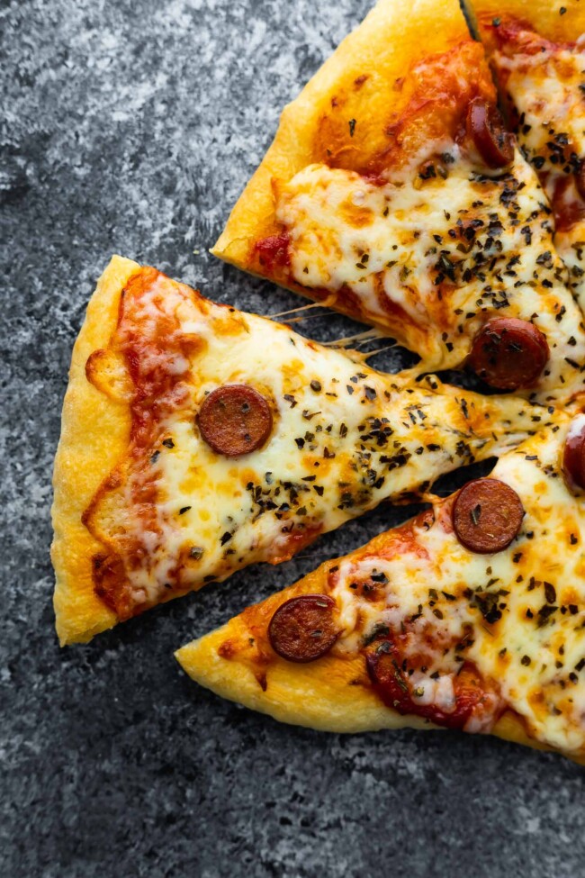 Air Fryer Pizza - Sweet Peas and Saffron