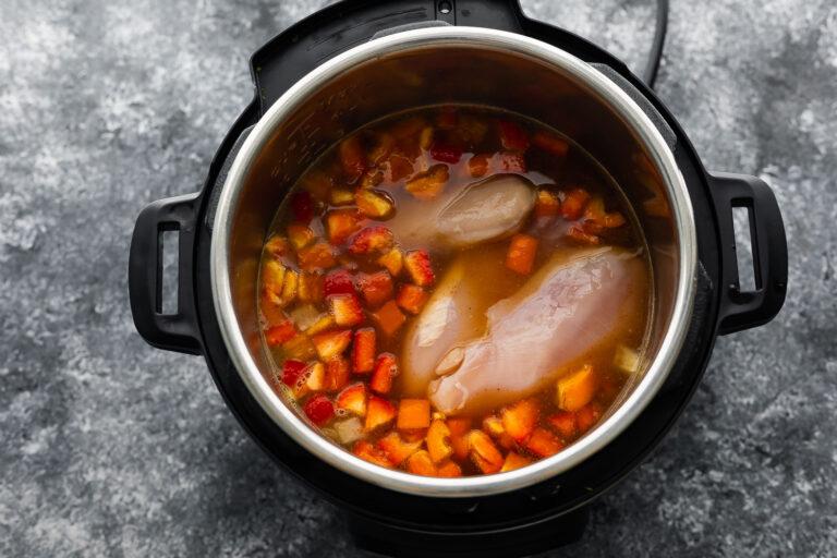 Instant Pot Chicken Tortilla Soup - Sweet Peas and Saffron