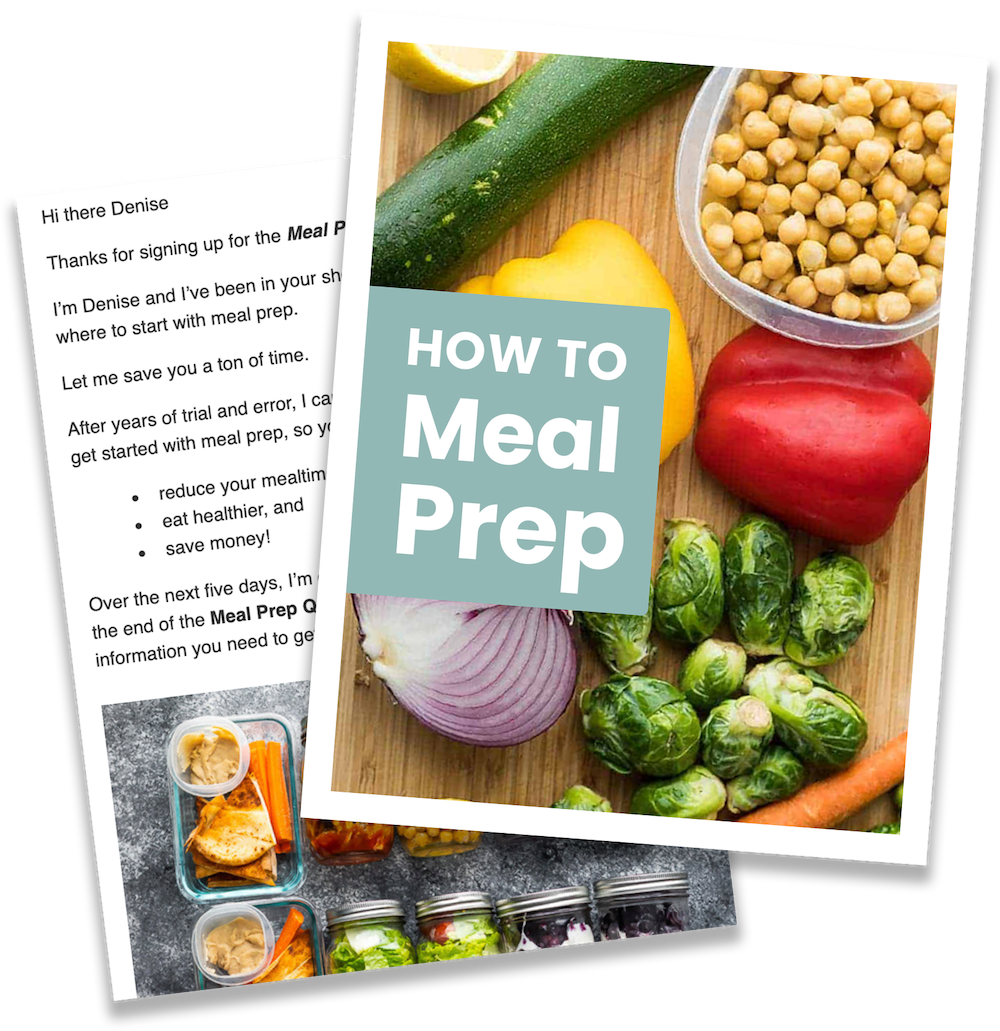 7 Meal Prep Plans (with Shopping Lists!) - Sweet Peas and Saffron