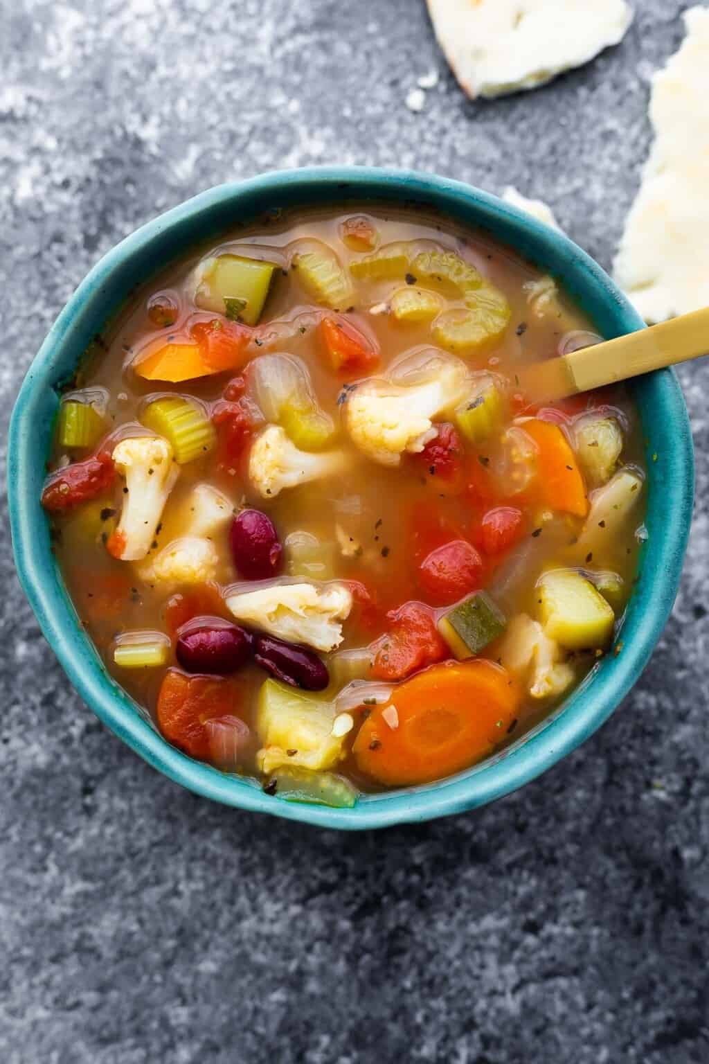 Instant Pot Vegetable Soup - Sweet Peas and Saffron